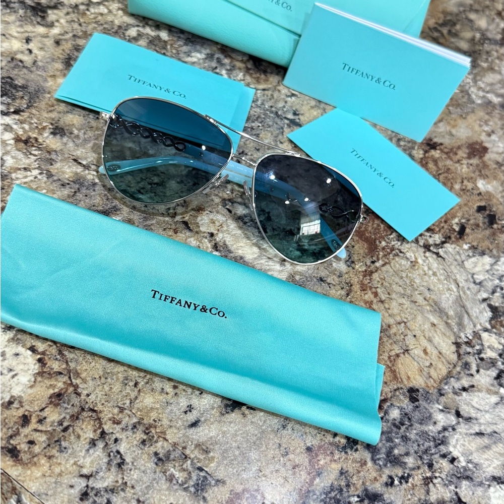 Tiffany & Co. Silver Sunglasses